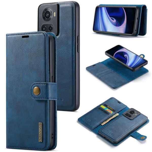 DG.MING OnePlus Ace Wallet Magnetic Case