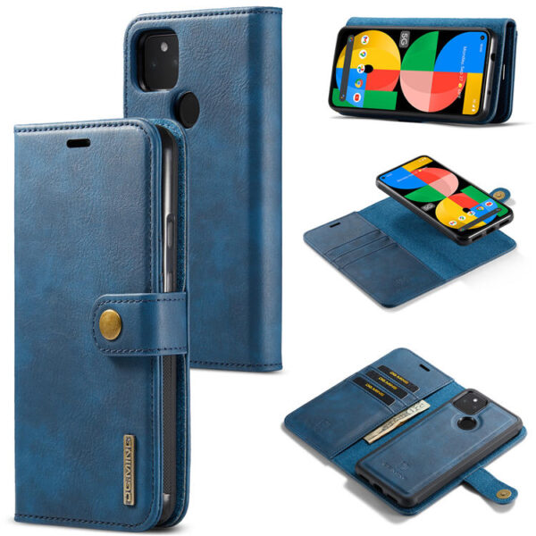 DG.MING Google Pixel 5A 5G Wallet Magnetic Case
