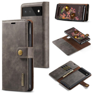 DG.MING Google Pixel 6 Wallet Magnetic Case