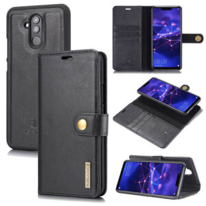 DG.MING Huawei Mate 20 Lite/Maimang 7 Wallet Magnetic Case Black