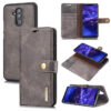 DG.MING Huawei Mate 20 Lite/Maimang 7 Wallet Magnetic Case Gray
