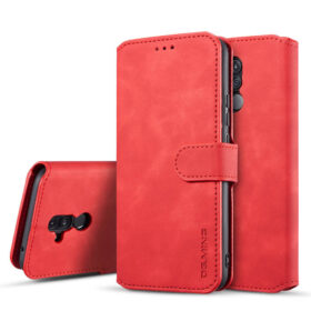 DG.MING Huawei Mate 20 Lite/Maimang 7 Wallet Stand Case Red