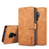DG.MING Huawei Mate 20 Wallet Stand PU Leather Case Brown