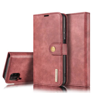 DG.MING Huawei P40 Lite/Nova 6 SE Wallet Magnetic Case Red
