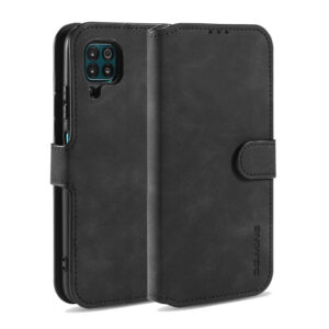 DG.MING Huawei P40 Lite/Nova 6 SE Wallet Stand Case Black
