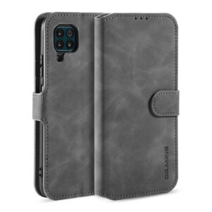 DG.MING Huawei P40 Lite/Nova 6 SE Wallet Stand Case Gray