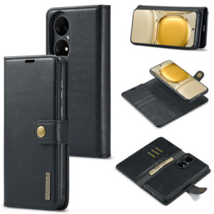 DG.MING Huawei P50 Pro Wallet Magnetic Case