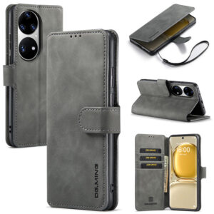 DG.MING Huawei P50 Pro Wallet Stand Case