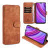 DG.MING OPPO Realme 6 Pro Wallet Stand PU Leather Case Brown