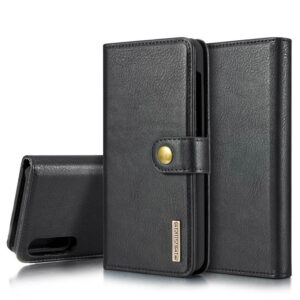 DG.MING Samsung Galaxy A50/A50S/A30S Wallet Magnetic Case Black