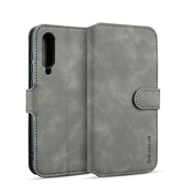 DG.MING Samsung Galaxy A50/A50S/A30S Wallet Stand Case Gray