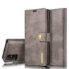 DG.MING Samsung Galaxy A51 5G Wallet Magnetic Split Leather Case Gray