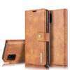 DG.MING Samsung Galaxy A81/Note 10 Lite/M60S Wallet Magnetic Case Brown