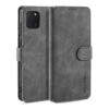DG.MING Samsung Galaxy A91/S10 Lite/M80S Wallet Stand Case Gray