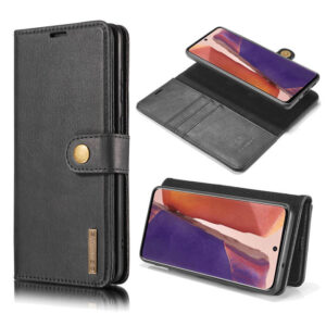 DG.MING Samsung Galaxy Note 20 Wallet Magnetic Case Black