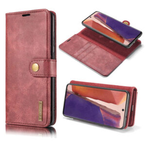 DG.MING Samsung Galaxy Note 20 Wallet Magnetic Case Red