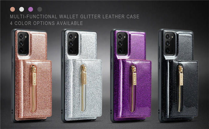 DG.MING Samsung Galaxy Note 20 Magnetic 2 in 1 Wallet Case