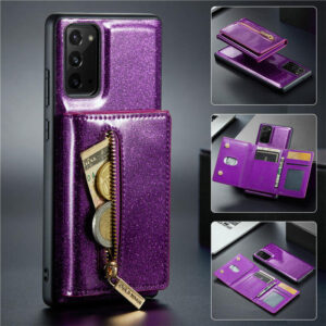 DG.MING Samsung Galaxy Note 20 Magnetic 2 in 1 Wallet Case