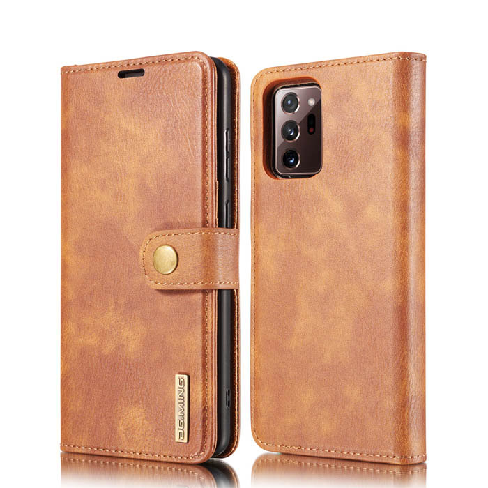 DG.MING Samsung Galaxy Note 20 Ultra Wallet Magnetic Case Brown - DG ...