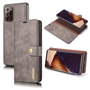 DG.MING Samsung Galaxy Note 20 Ultra Wallet Magnetic Case Gray