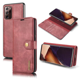DG.MING Samsung Galaxy Note 20 Ultra Wallet Magnetic Case Red