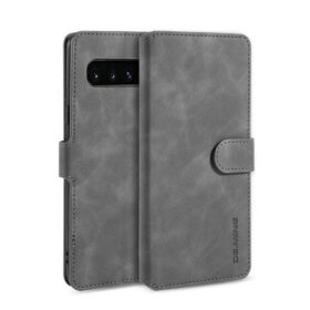 DG.MING Samsung Galaxy S10 5G Wallet Stand Magnetic Case Gray