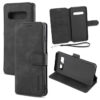 DG.MING Samsung Galaxy S10 Plus Wallet Stand Magnetic Case Black