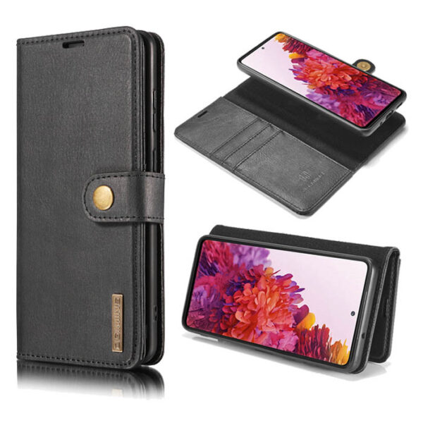DG.MING Samsung Galaxy S20 FE Wallet Magnetic Detachable 2 in 1 Case