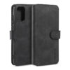 DG.MING Samsung Galaxy S20 Wallet PU Leather Case Black