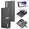 DG.MING Samsung Galaxy S21 Wallet Magnetic Detachable 2 in 1 Case
