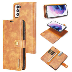 DG.MING Samsung Galaxy S21 Plus Wallet Magnetic Detachable 2 in 1 Case