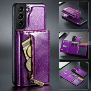 DG.MING Samsung Galaxy S22 Plus Magnetic 2 in 1 Wallet Case