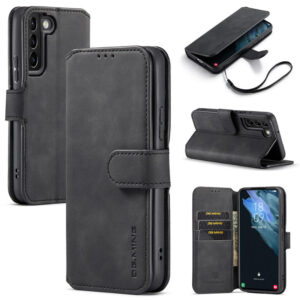 DG.MING Samsung Galaxy S22 Plus Wallet Stand Case