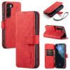 DG.MING Samsung Galaxy S22 Wallet Stand Case