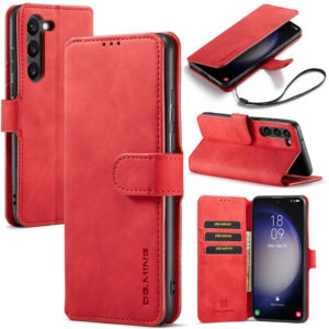 DG.MING Samsung Galaxy S23 Plus Wallet Stand Case