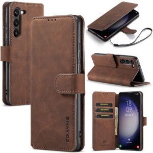 DG.MING Samsung Galaxy S23 Wallet Stand Case