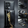 DG.MING Samsung Galaxy S23 Ultra Magnetic 2 in 1 Wallet Case