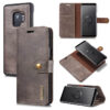 DG.MING Samsung Galaxy S9 Wallet Magnetic Case Gray