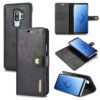 DG.MING Samsung Galaxy S9 Plus Wallet Magnetic Case Black