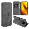 DG.MING Xiaomi Poco X3 NFC Wallet Stand PU Leather Case