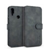 DG.MING Xiaomi Redmi Note 7/Note 7 Pro Wallet Stand Case Black