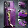 DG.MING iPhone 13 Magnetic 2 in 1 Wallet Case