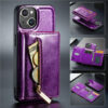 DG.MING iPhone 14 Plus Magnetic 2 in 1 Wallet Case