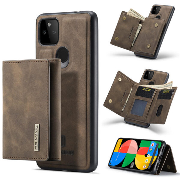 DG.MING Google Pixel 5A 5G M1 Series Wallet Case