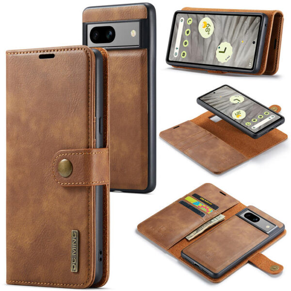 DG.MING Google Pixel 7A Wallet Magnetic Case