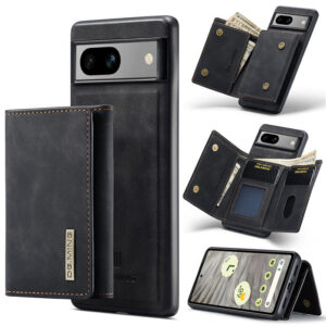 DG.MING Google Pixel 7A 2-in-1 Magnetic Wallet Case