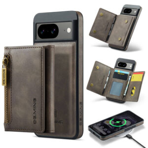DG.MING Google Pixel 8 Wallet RFID Blocking Case