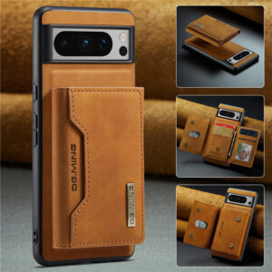 DG.MING Google Pixel 8 Pro Magnetic Detachable Wallet Case