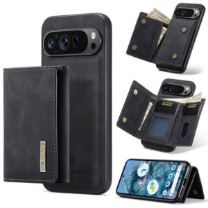 DG.MING Google Pixel 9 Pro XL Magnetic 2-in-1 Mini Wallet Case