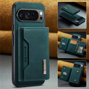 DG.MING Google Pixel 9 Pro XL Magnetic Detachable Wallet Case